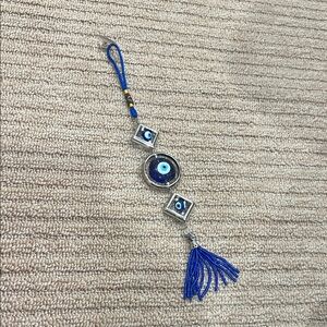 Blue Evil Eye Wall Hanging